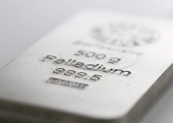 Palladium baar