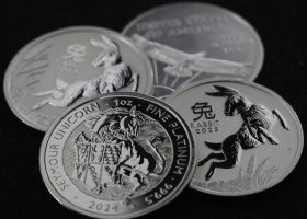 Platina munten